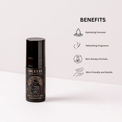 Frangipani & Oudh Hair & Body Mist 60 ml