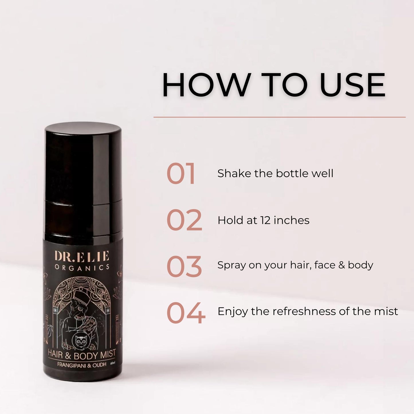 Frangipani & Oudh Hair & Body Mist 60 ml