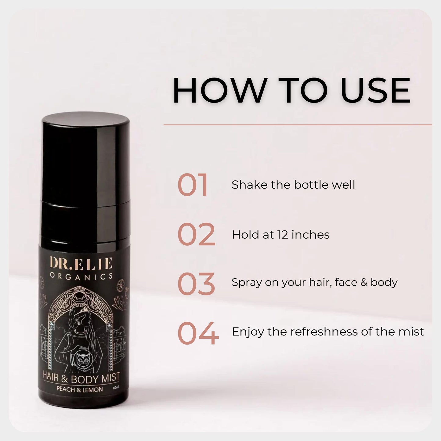 Oudh & Vanilla Hair & Body Mist 60 ml