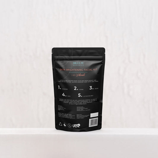 Organic Skin Brightening Facial Kit