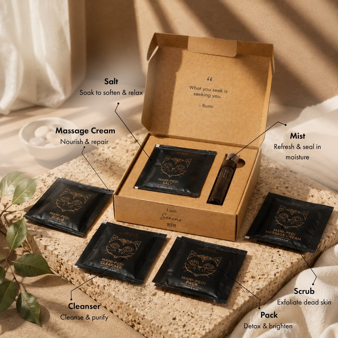 Organic Manicure & Pedicure Kit