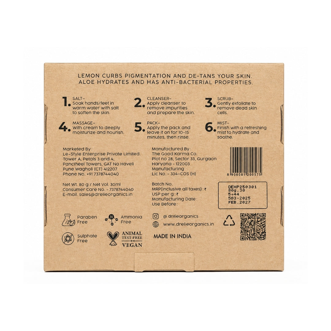 Organic Manicure & Pedicure Kit